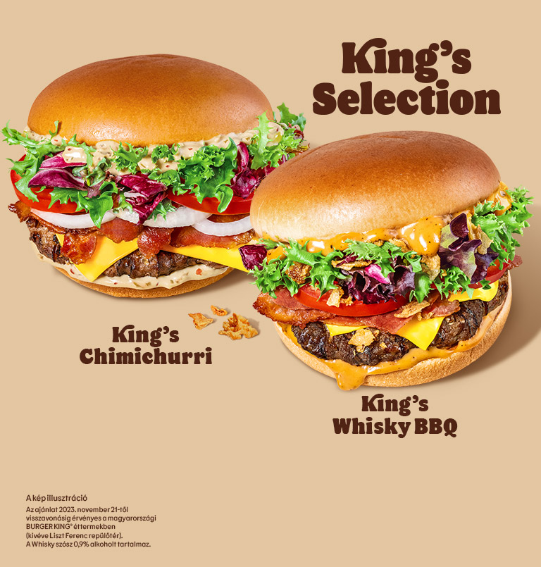 King's Chimichurri, King's Whisky BBQ