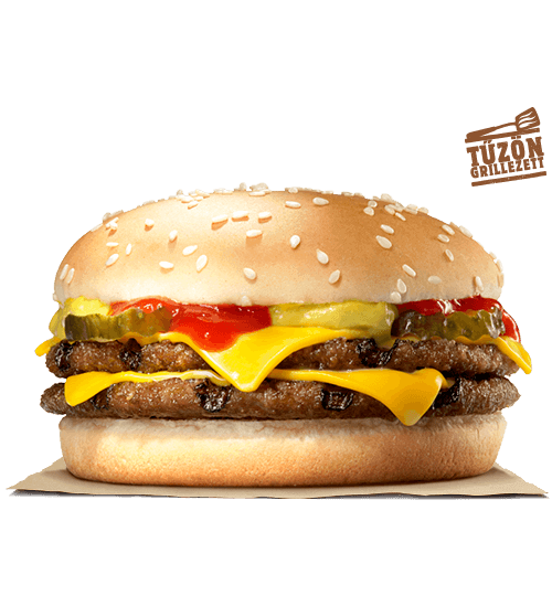 Dupla sajtburger - BURGER KING® Hungary