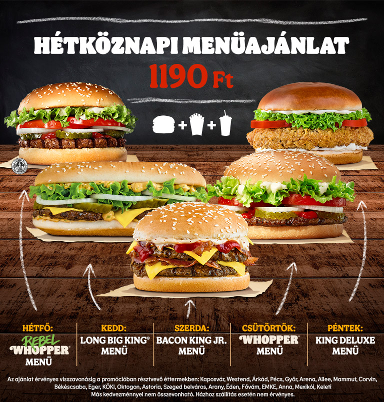 Burger King Békéscsaba árak